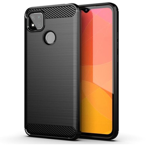 XIAOMI REDMI 9C &amp;quot;carbon&amp;quot; za&amp;scaron;titna maskica, crna Slike