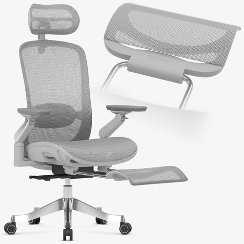  Leadpro 8.7 siva okretna stolica Slike