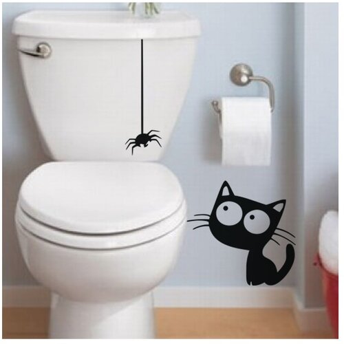 Ambiance Naljepnica Cat and Spider Cijene