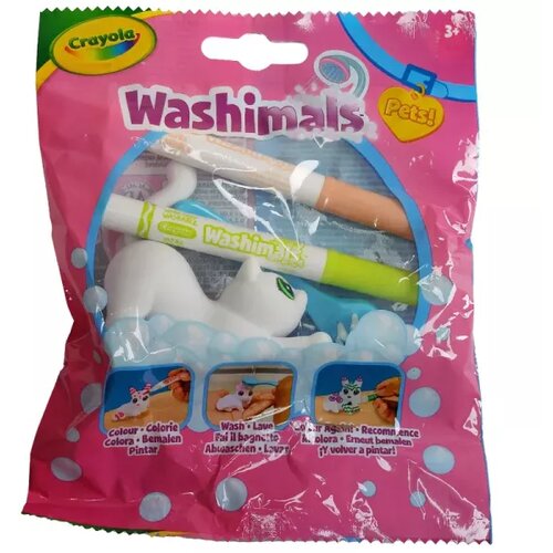 Crayola washimals: peresljive živalske figurice - jake, mačka Slike