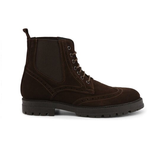 Duca di Morrone Škornji Biagio - Suede Brown Kostanjeva Cene