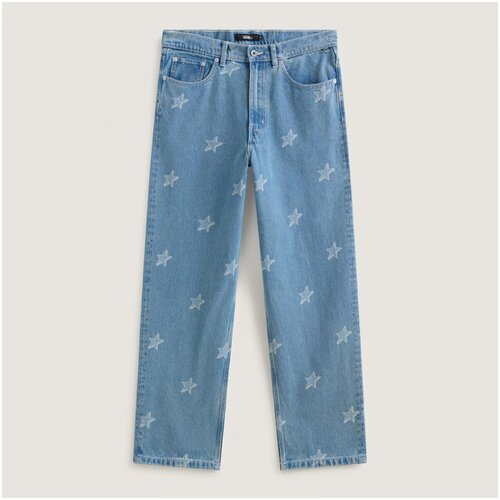 Vans Jeans straight Check-5 baggy denimarmarked pants Modra Cene