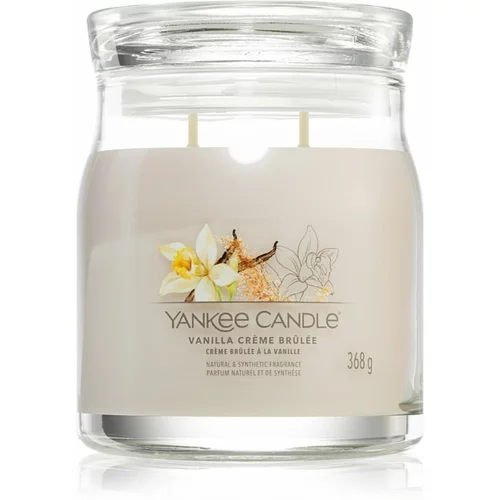 Yankee Candle Vanilla Crème Brûlée dišeča sveča 368 g