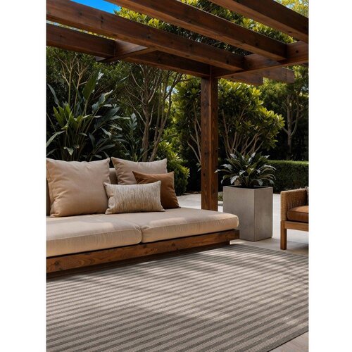 Ted Baker Siva/kremno bela notranja in zunanja preproga 120x170 cm Haringey Linley &amp;ndash; Slike