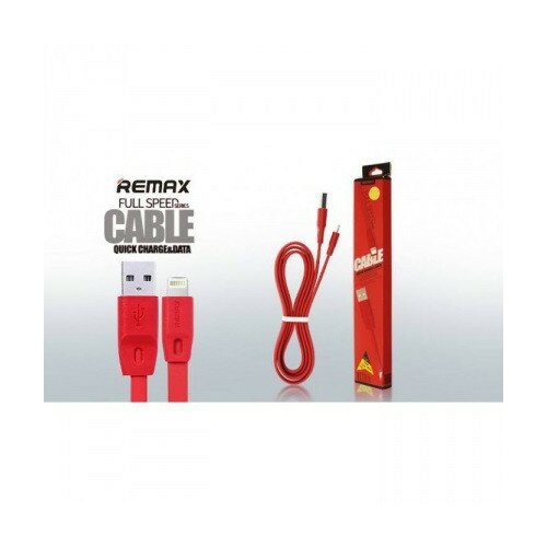 Remax kabl USB 2.0 2A na lightining M/M full speed crvena 2m Slike