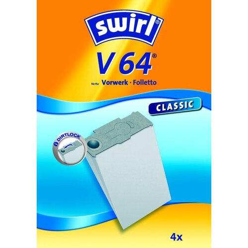 SWIRL Melitta SDA vrečka za prah za Vorwerk V 64 (VE4), (220900) Slike