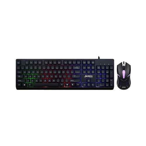 Jedel Tastatura zicna i mis zicni gaming combo crna ( IT1165 ) Slike