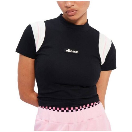 Ellesse Majice & Polo majice Camisetas Mujer Mod&egrave;le Mart Crop T-shirt Črna Cene