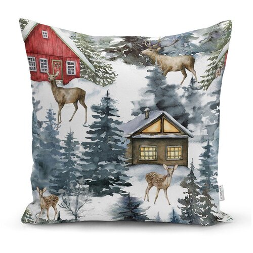 Mila Home Prevleka za blazino 43x43 cm Winter Scenery &amp;ndash; Slike
