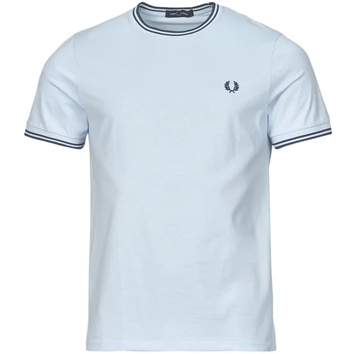 Fred Perry TWIN TIPPED T-SHIRT Plava