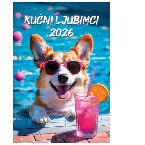  KALENDAR "KUĆNI LJUBIMCI 2026" 13 LISTOVA, SPIRALA Cene