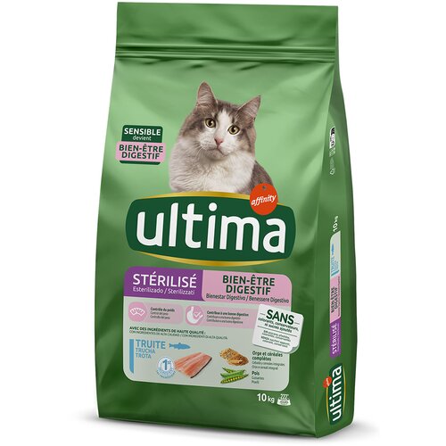 Affinity Ultima Ultima Cat Sterilized Sensible pastrva - 10 kg Cijene