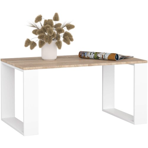 AKORD KAVNA MIZA NOX OAK SONOMA / BELO, (21714099) Cene