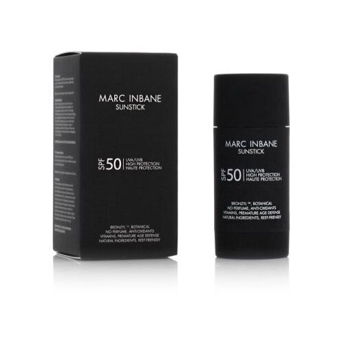Marc Inbane Sunstick SPF50 proizvod za za&amp;scaron;titu lica od sunca za sve vrste kože 15 g nijansa Charcoal Black unisex Slike