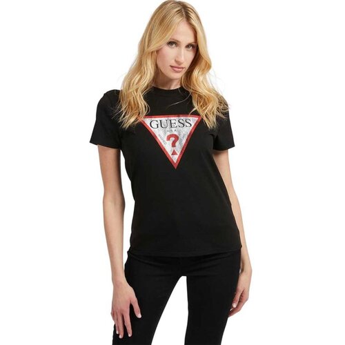 Guess ženska logo majica  GW2BI69 K8FQ1 JBLK Cene