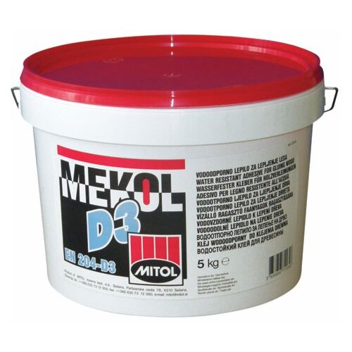 Mitol Disperzijsko lepilo brez topil Mekol D3 (5 kg) Slike