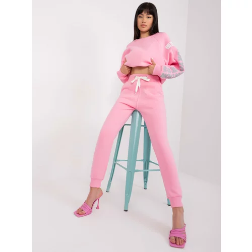 Fashion Hunters Pink insulated sweatpants
