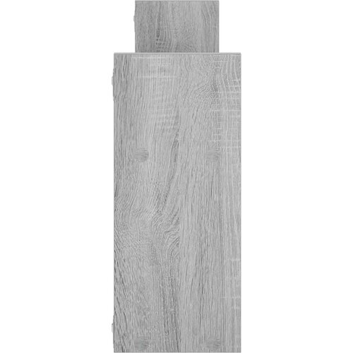  Polica na zidu Siva Sonoma 97,5 x 17 x 40 cm Konstruirano drvo Slike