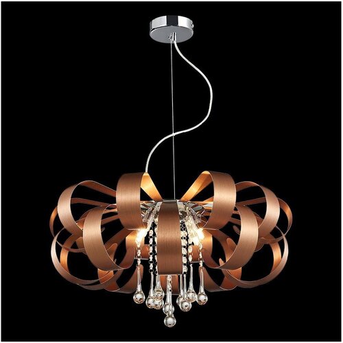  LUXERA 64408 - Kristalni luster na sajli RIBBON CRYSTAL 6xG9/33W/230V Cene