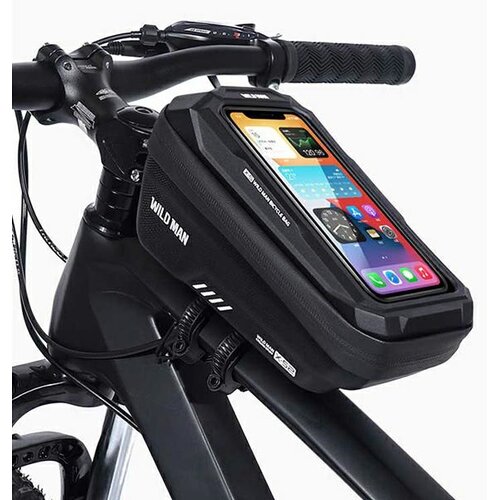 Wildman Torba za bicikl WILDMAN XS2 Bike Case/Mount Frame Bag crna Cene
