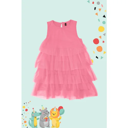 Trendyol Pink Knitted Dress