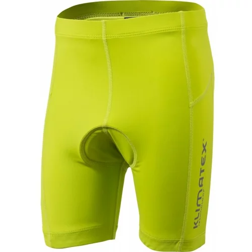 Klimatex HOBIT Dječje biciklističke kratke hlače, reflektirajući neon