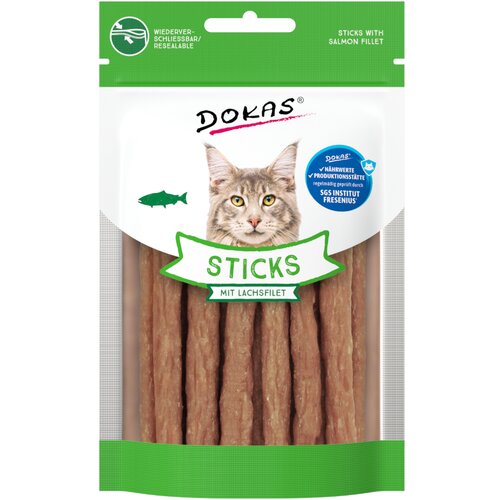 Dokas &amp;scaron;tapići 30 g - Filet lososa Slike
