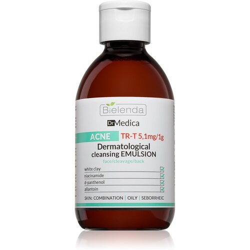 Bielenda Dr Medica Acne dermatološka čistilna emulzija za mastno k aknam nagnjeno kožo 250 ml Cene