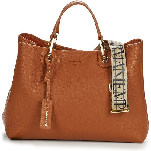 Emporio Armani Ročne torbice MY EA BORSA L Kostanjeva Cene
