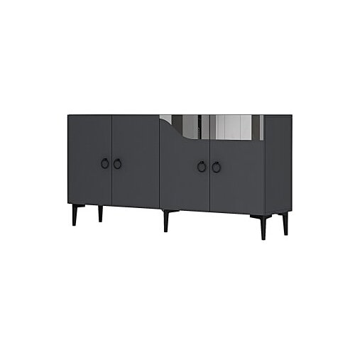 Hanah home konzola gama 150 anthracite silver Slike