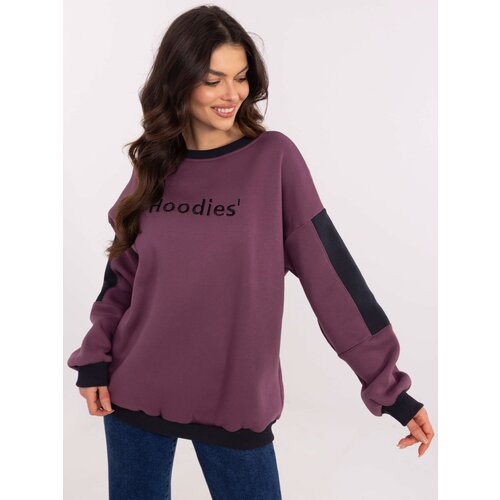 My Red Lips Sweatshirt-EM-BL-983.10X-Dark Purple Cijene