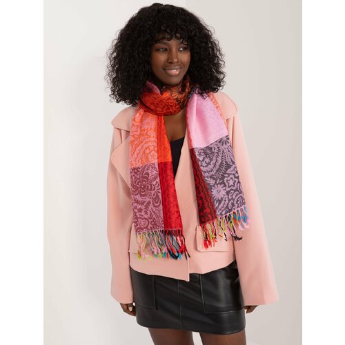 Fashion Hunters Women's scarf with colorful patterns Slike
