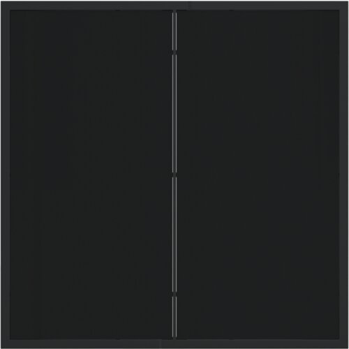 vidaXL 5 kom. blagovaonski set za vrt s jastučićima siva poli ratan, blagovaonski stol crn 80x80x73 cm staklo otporno na udarce Cijene