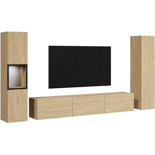 P & B DNEVNI REGAL, barve hrasta Cene