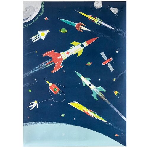 Rex London Plakat 50x70 cm Glow id the Dark Space Age – Cijene