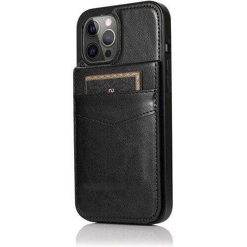 INF Ovitek iz usnja s preklopom in držalom za kartice za iPhone 16 Pro Max, (5000275225) Cene