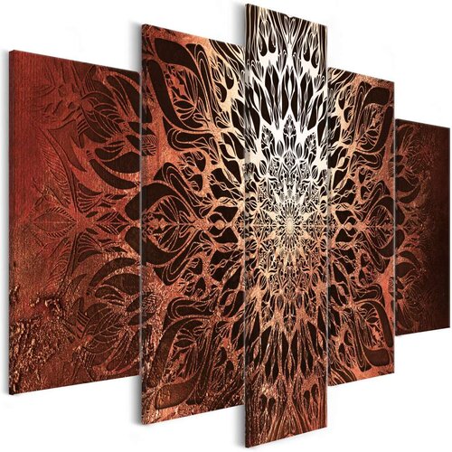  Slika - Hypnosis (5 Parts) Orange Wide 100x50 Slike