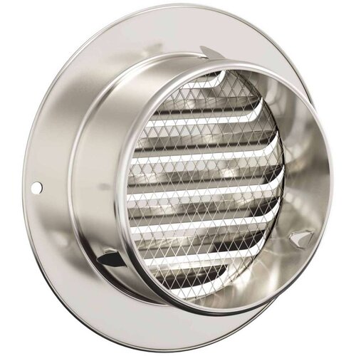  Pokrov ventilacije 4 pcs Srebrno 80 mm Nehrđajući čelik - 80 mm Slike
