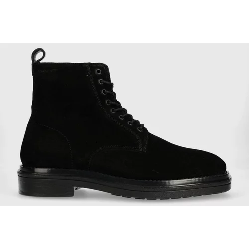 Gant Cipele od brušene kože Boggar za muškarce, boja: crna, 27643329.G00
