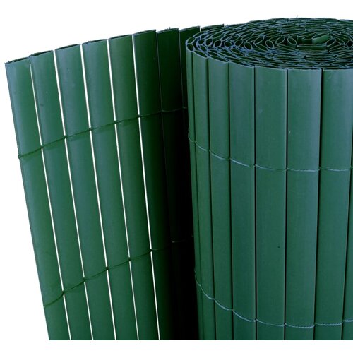 vidaXL Ograjni panel PVC 90x300 cm zelen Cene