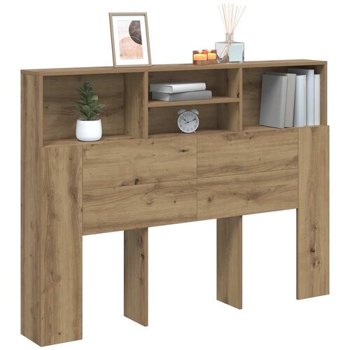  s uzglavljem Artisan hrast 140x19x103,5 cm Slike