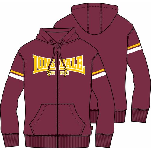 Lonsdale Men's hooded zipsweat jacket regular fit Cijene
