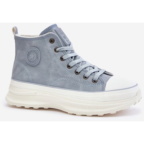 Big Star Insulated women&amp;#039;s platform sneakers blue Slike