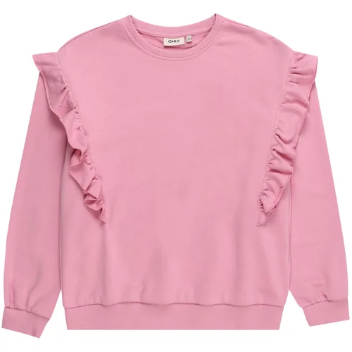 Kids_Only Sweater majica 'OFELIA' ružičasta