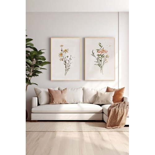 Wallity Uokvirena slika Ersy2Limodel14, 33x48 cm, 2 dijela Cijene