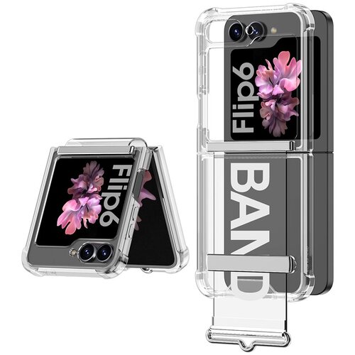  maska clear strap za samsung F741B galaxy z flip 6 5G/ bela Cene