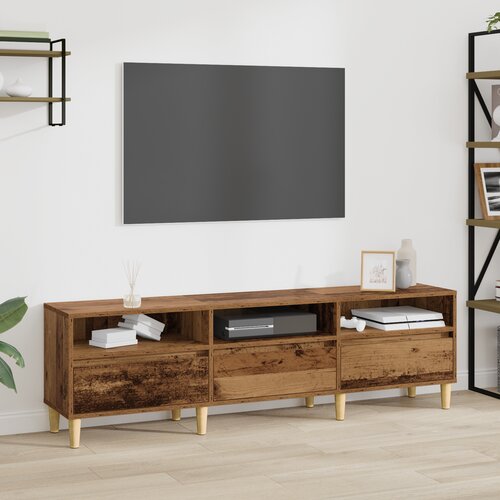 VidaXL TV ormar Staro drvo 150 x 30 x 44.5 cm Konstruirano drvo Slike