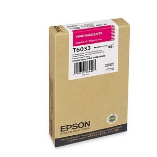 Epson kartu&scaron;a T6033 (C13T603300) (vivid &scaron;krlatna), original Cene