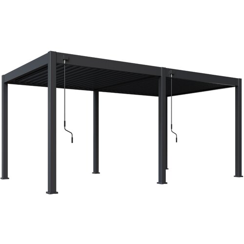Pergole Bioklimatska pergola INTRO NEO 5,3X3 m, aluminij in jeklo – prostostoječa Cene