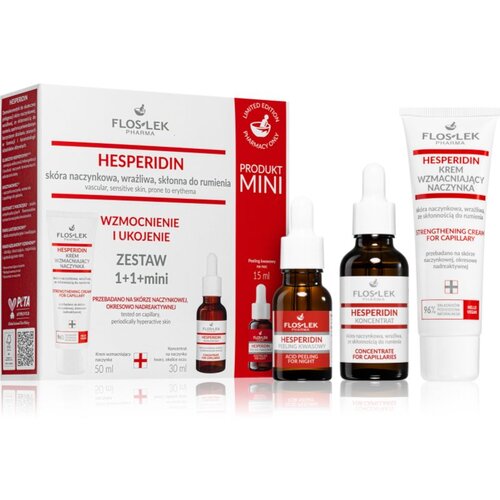 FlosLek Laboratorium Hesperidin darilni set (za občutljivo kožo) Cene